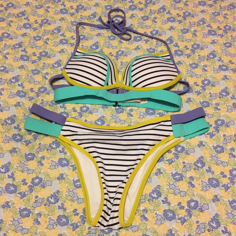 Victoria’s Secret swimsuit. New